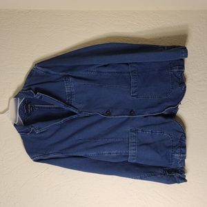 Tommy Hilfiger blazer women's blue jacket Two button